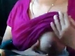 Red-hot indian unladylike displays their way fabulous titties